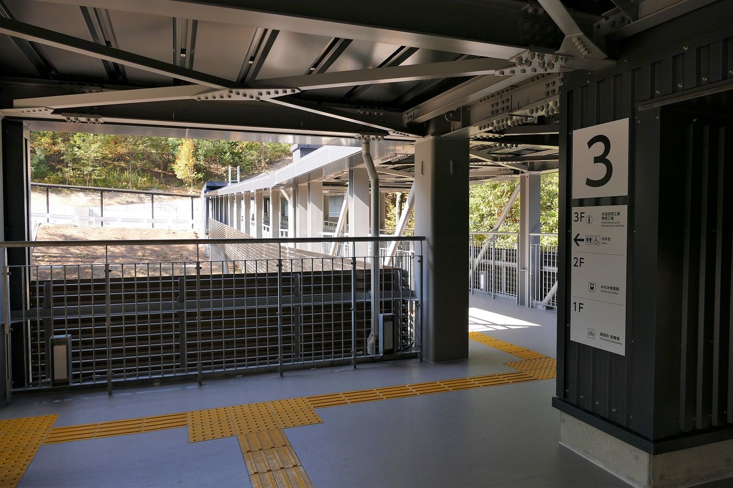 みなみ寄居駅の連絡通路