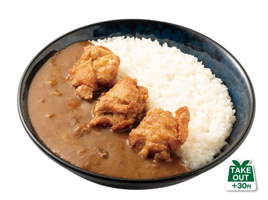 ご飯ものも充実。写真は唐揚げカレー。830円（写真：資さん公式ホームページより）