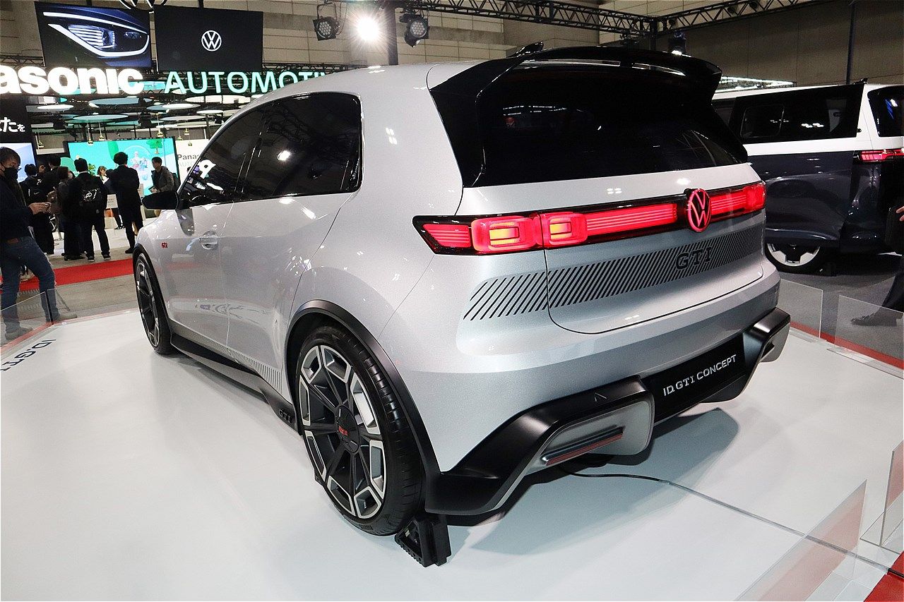 フォルクスワーゲン「ID. GTIコンセプト」（写真：筆者撮影）