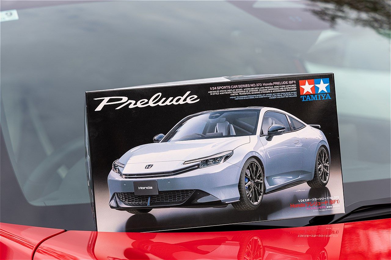 ホンダの新型「プレリュード」(写真:三木 宏章)