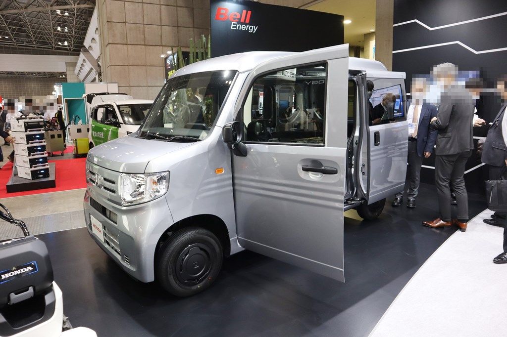 MEV-VAN Conceptなどを出展したホンダブース（筆者撮影）