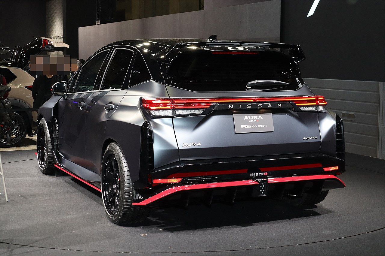 日産「オーラ ニスモRS コンセプト」（写真：筆者撮影）