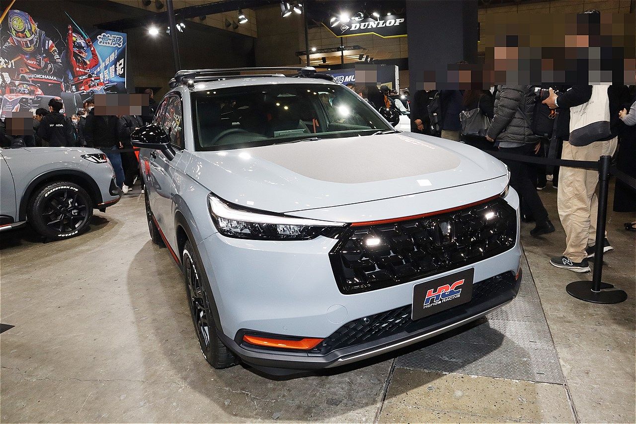 ホンダ「ヴェゼル トレイルスポーツHRCコンセプト」（写真：筆者撮影）