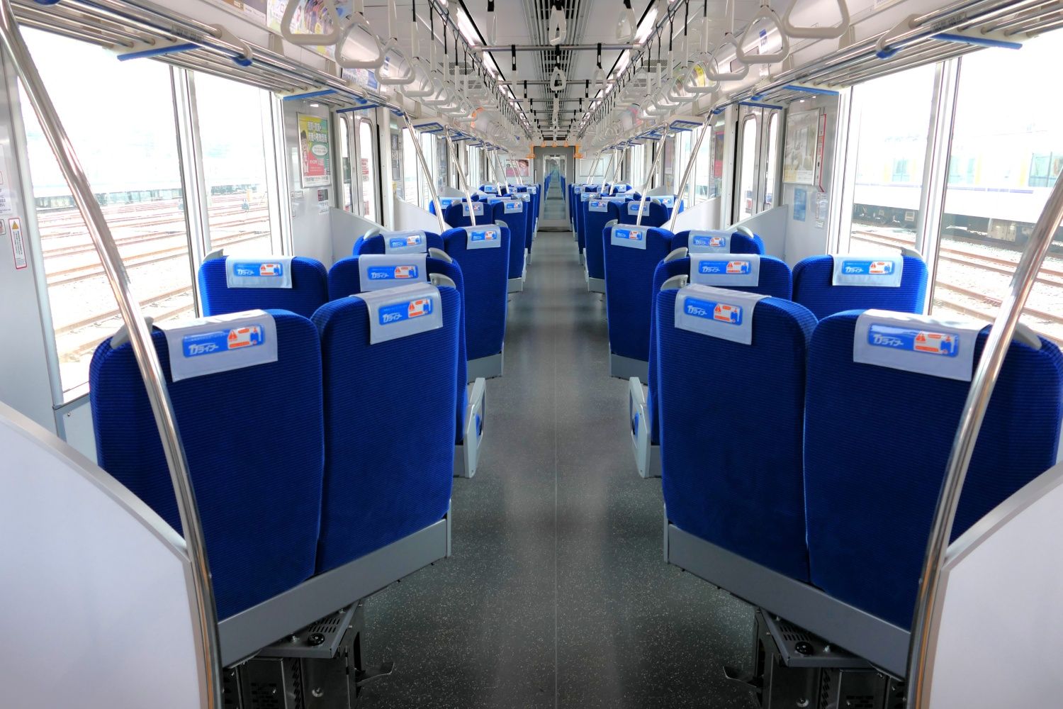 東武鉄道　50090型　車内　座席転換