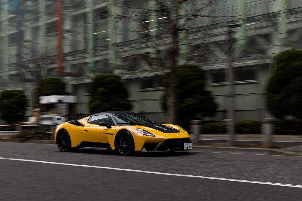 マセラティの最新モデル「GT2ストラダーレ」（写真：三木 宏章）