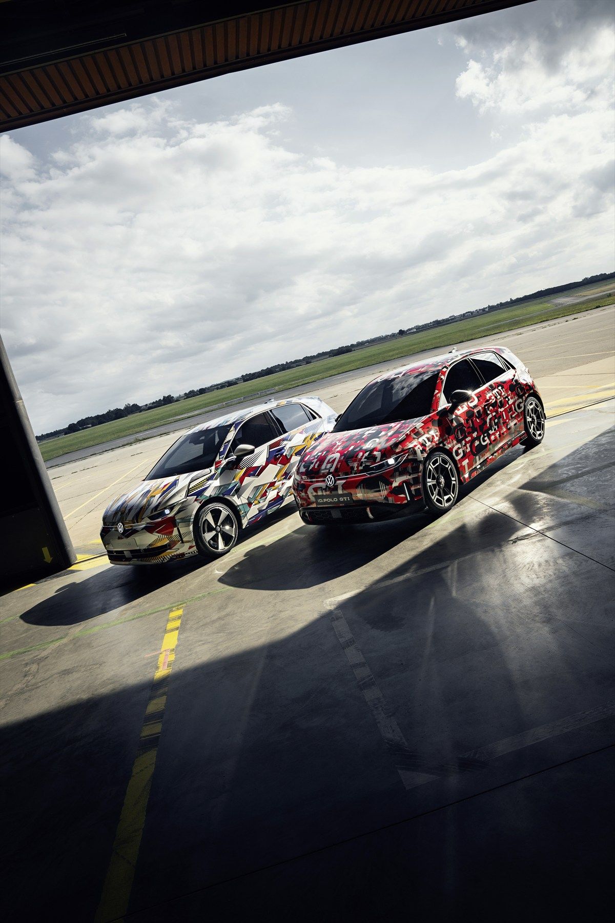フォルクスワーゲン ID.ポロコンセプトとID.ポロGTIコンセプト（写真：Volkswagen）