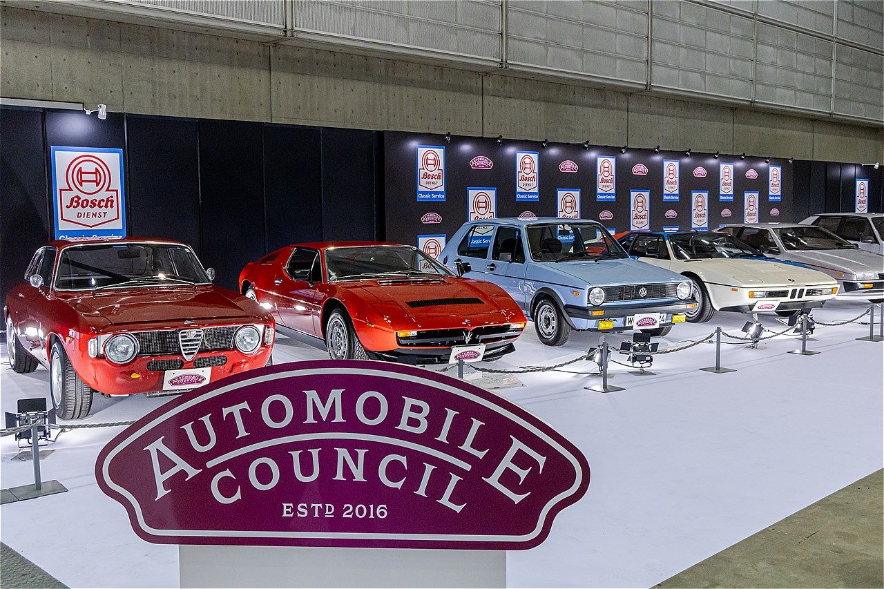オートモビルカウンシル2025の会場風景（筆者撮影）