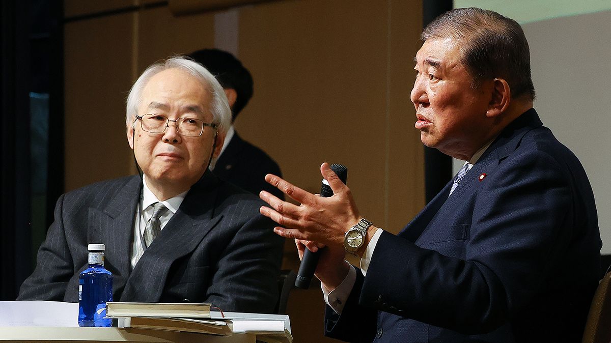 北村氏と石破氏