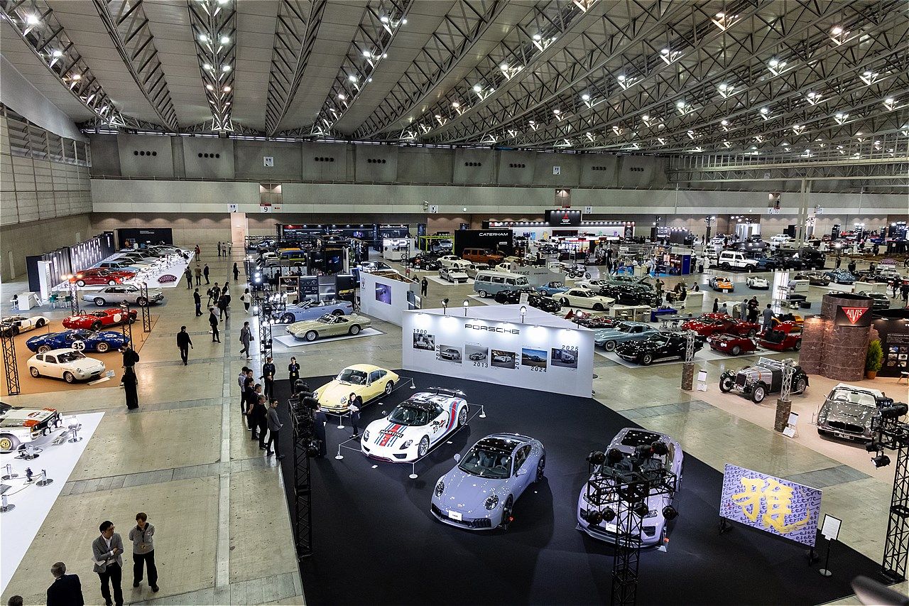 オートモビルカウンシル2025の会場風景（筆者撮影）