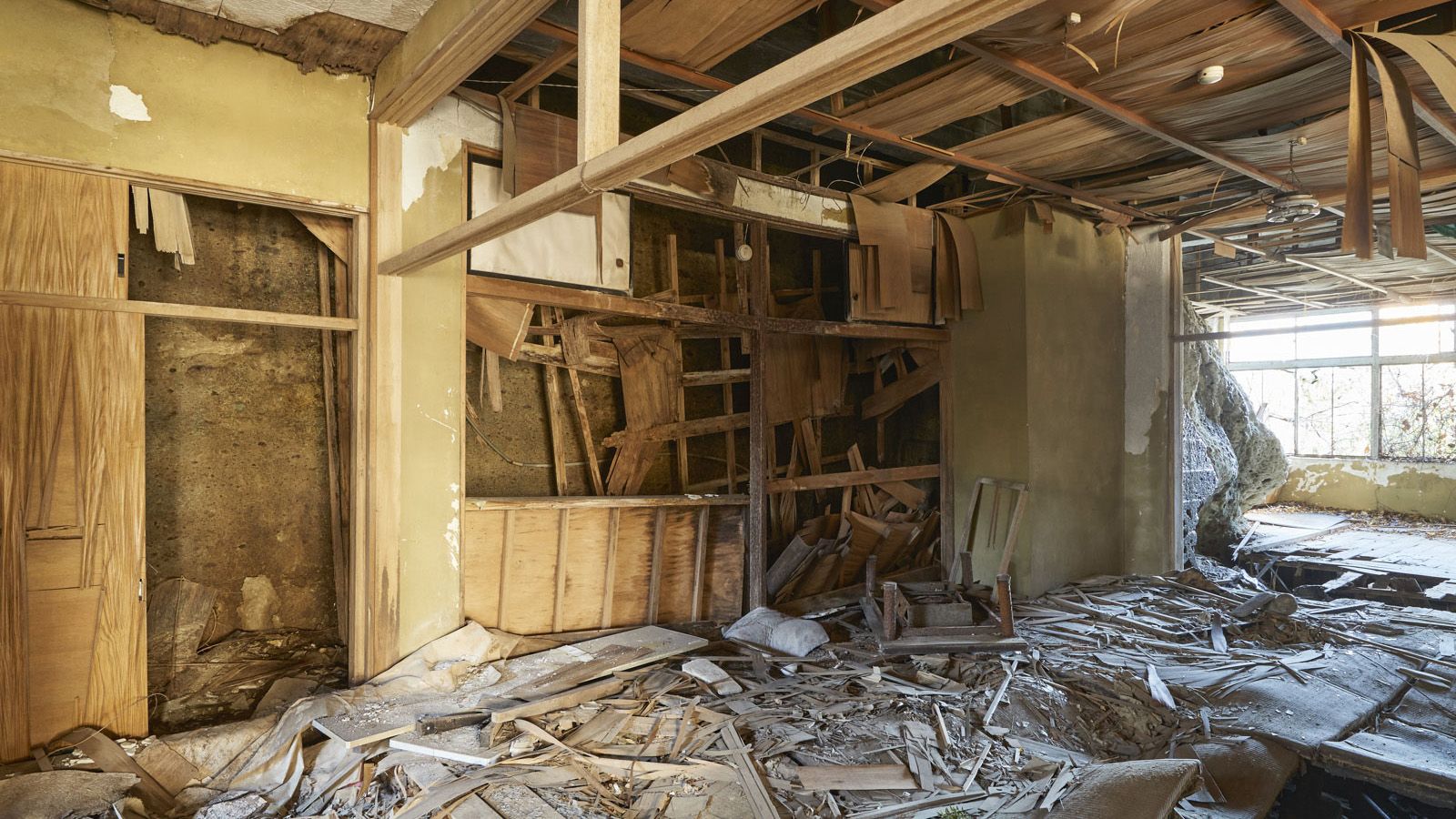 改修前の大谷グランド・センター