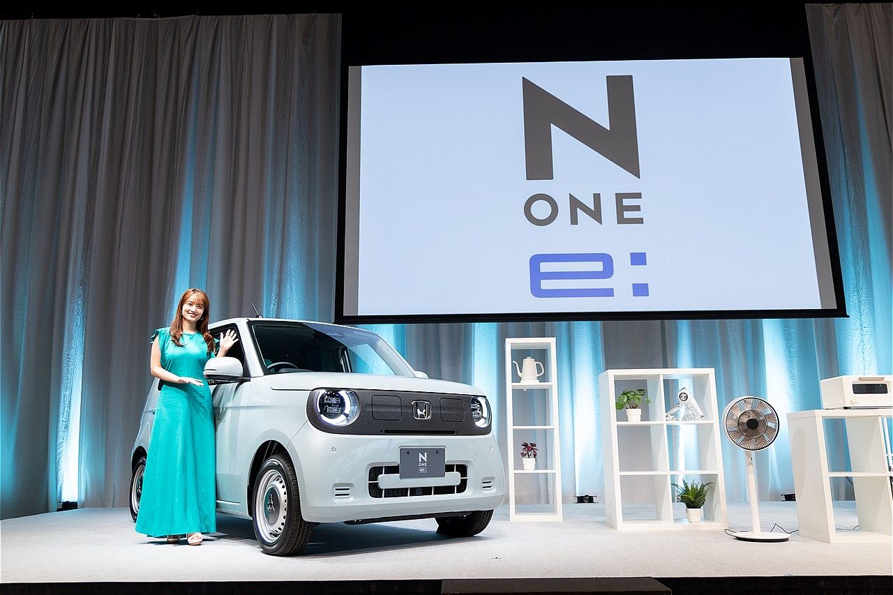 ホンダ「N-ONE e:」発表取材会およびイベントの様子（写真：三木 宏章）
