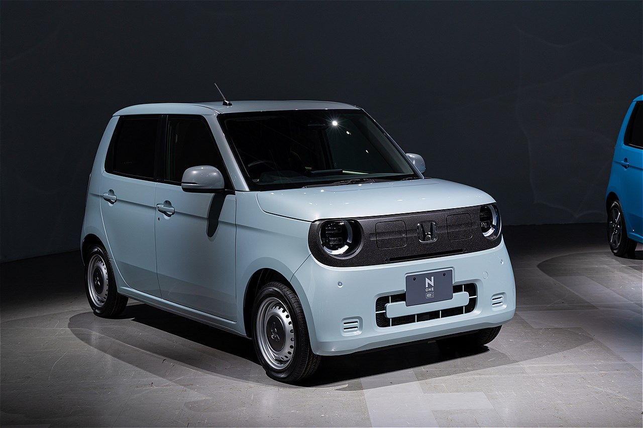 ホンダの新型軽自動車EV「N-ONE e:」（写真：三木 宏章）