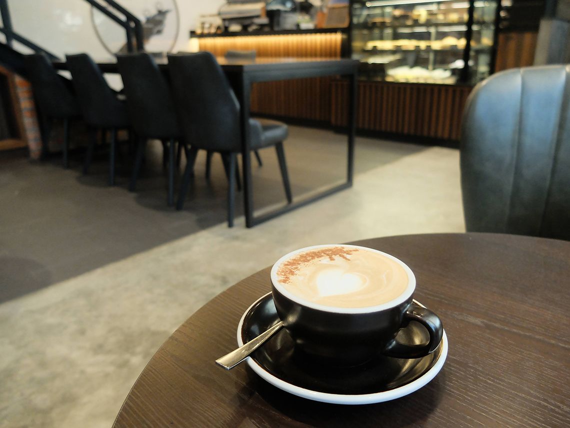 Roasted Sipのカフェラテ