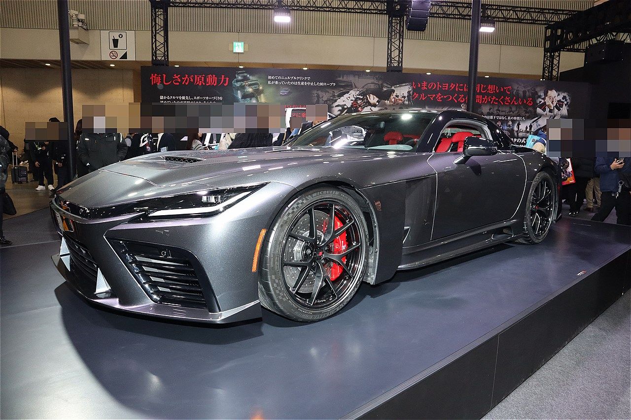 トヨタの「GR GT」（写真：筆者撮影）