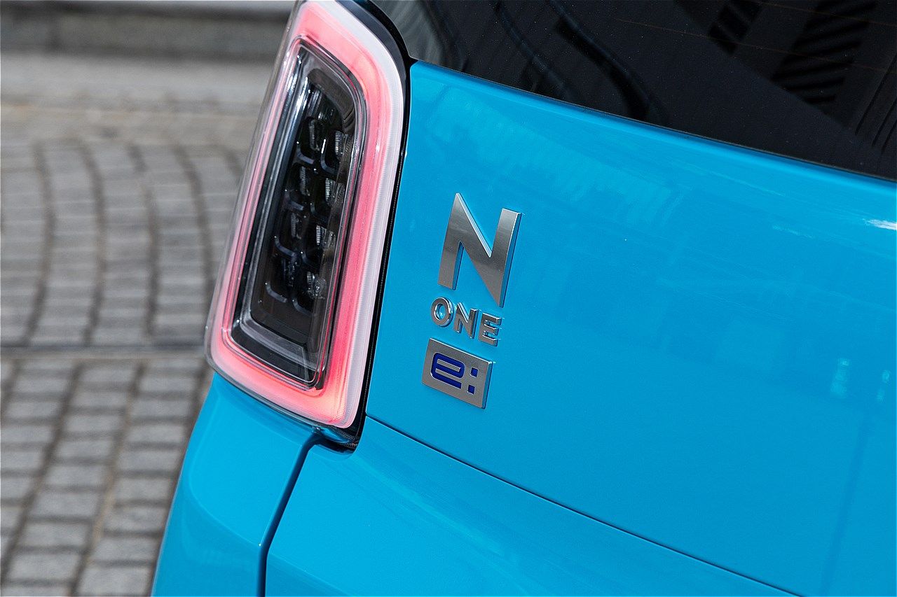 ホンダの軽乗用車クラスBEV「N-ONE e:」（写真：三木 宏章）