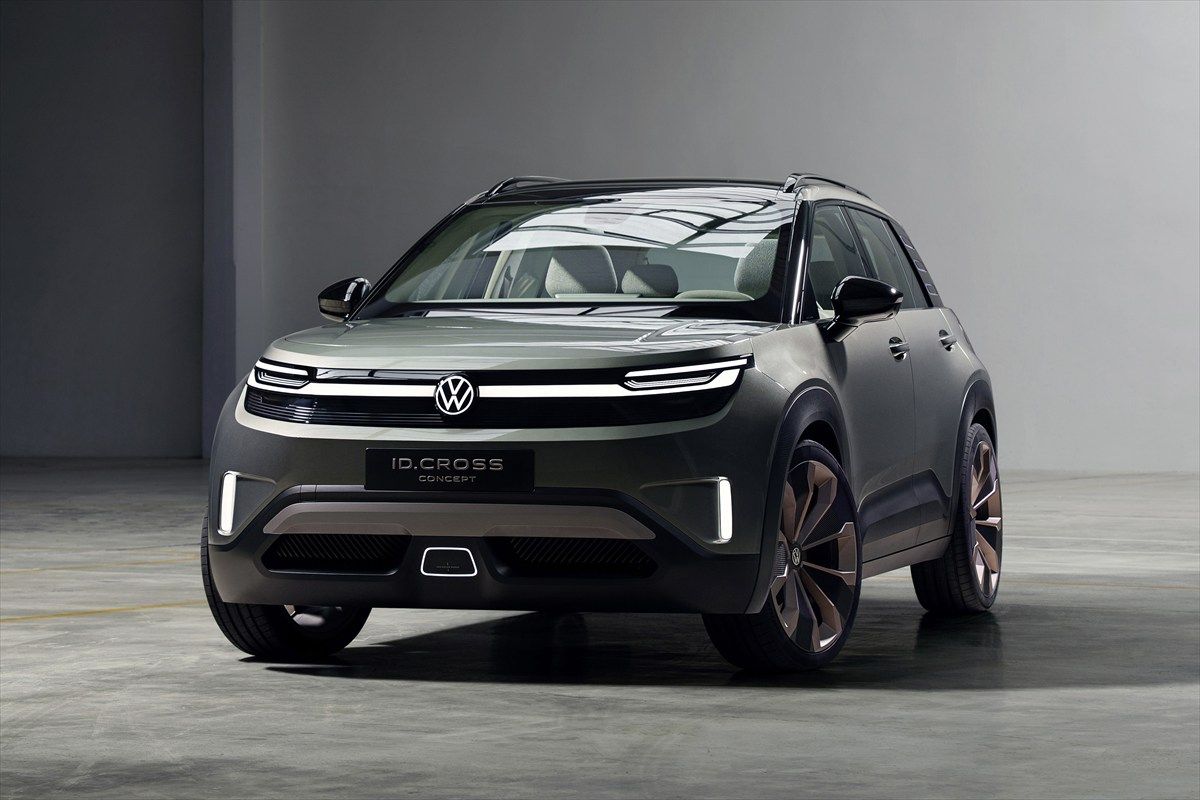 フォルクスワーゲン ID.CROSSコンセプト（写真：Volkswagen）