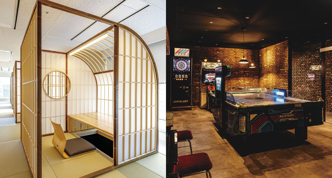 自習室とラボルーム