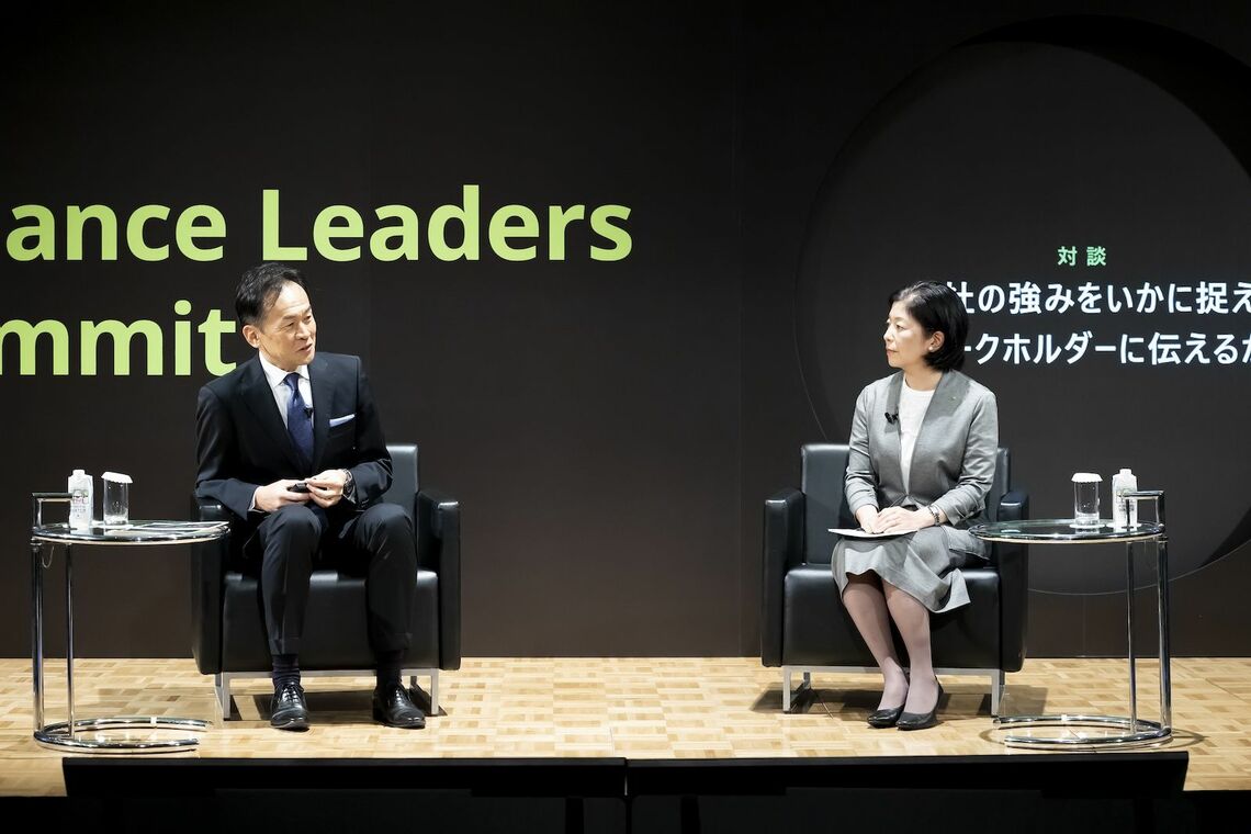 デロイト トーマツ グループ ボード議長 永山 晴子氏(右)