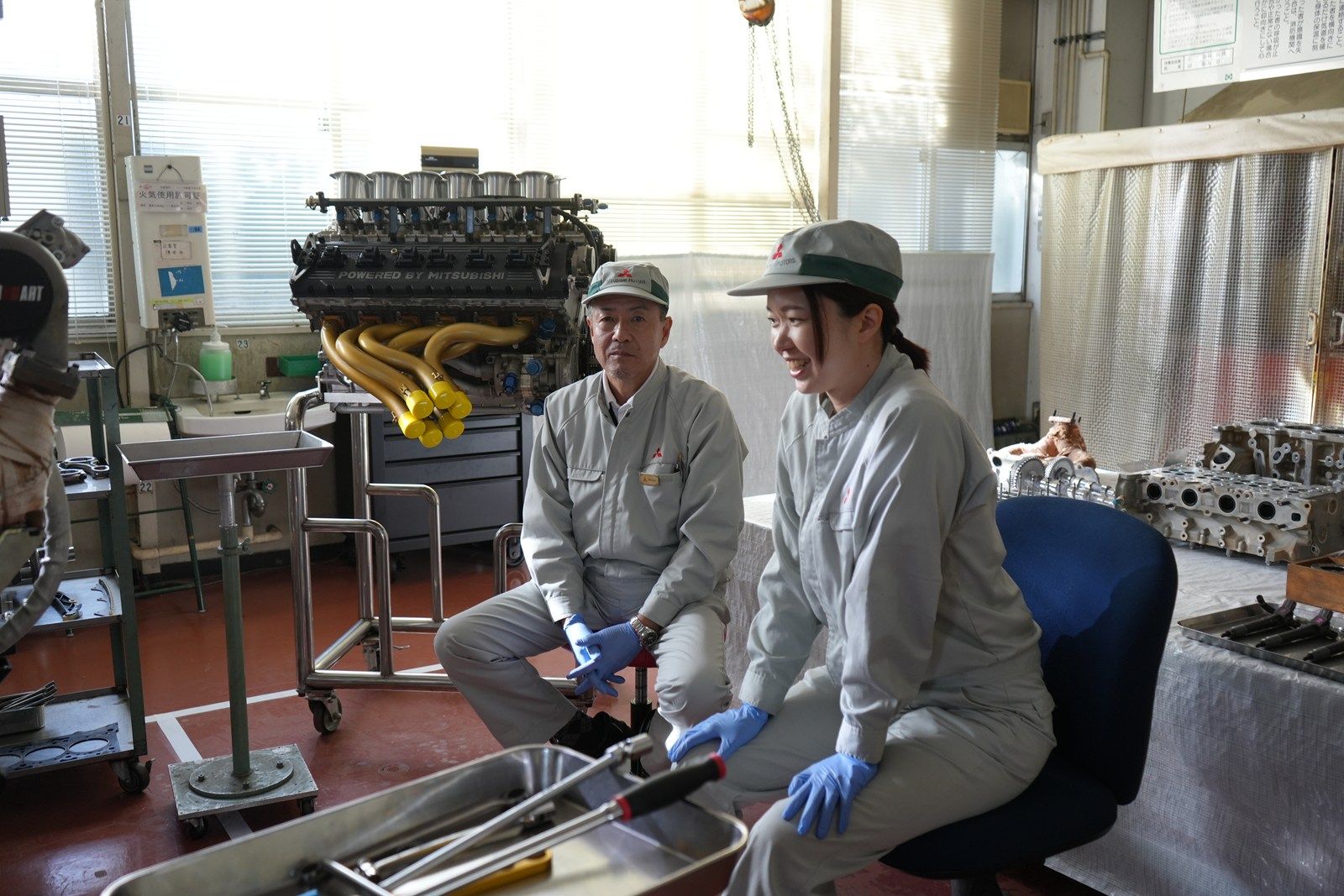 「冒険する人が好きだ」のメイキング（写真：三菱自動車工業）