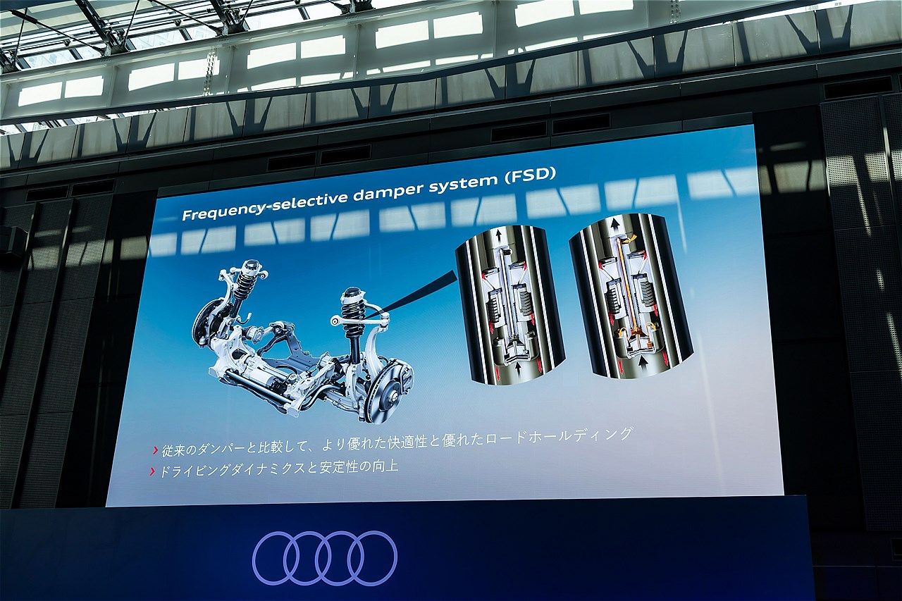 2025年7月24日に開催された「Audi New Models Special Debut Show」の様子（写真：三木 宏章）
