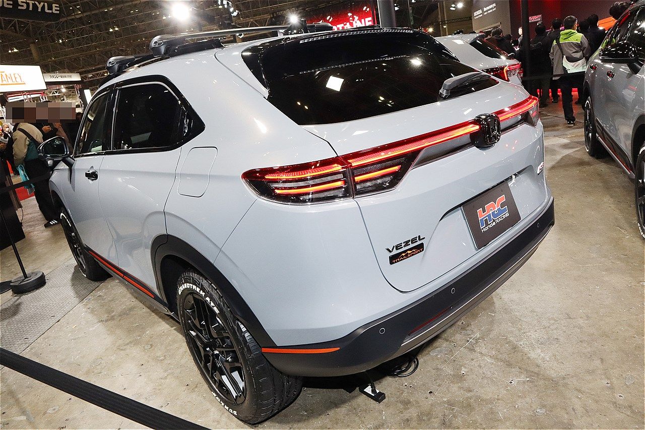ホンダ「ヴェゼル トレイルスポーツHRCコンセプト」（写真：筆者撮影）