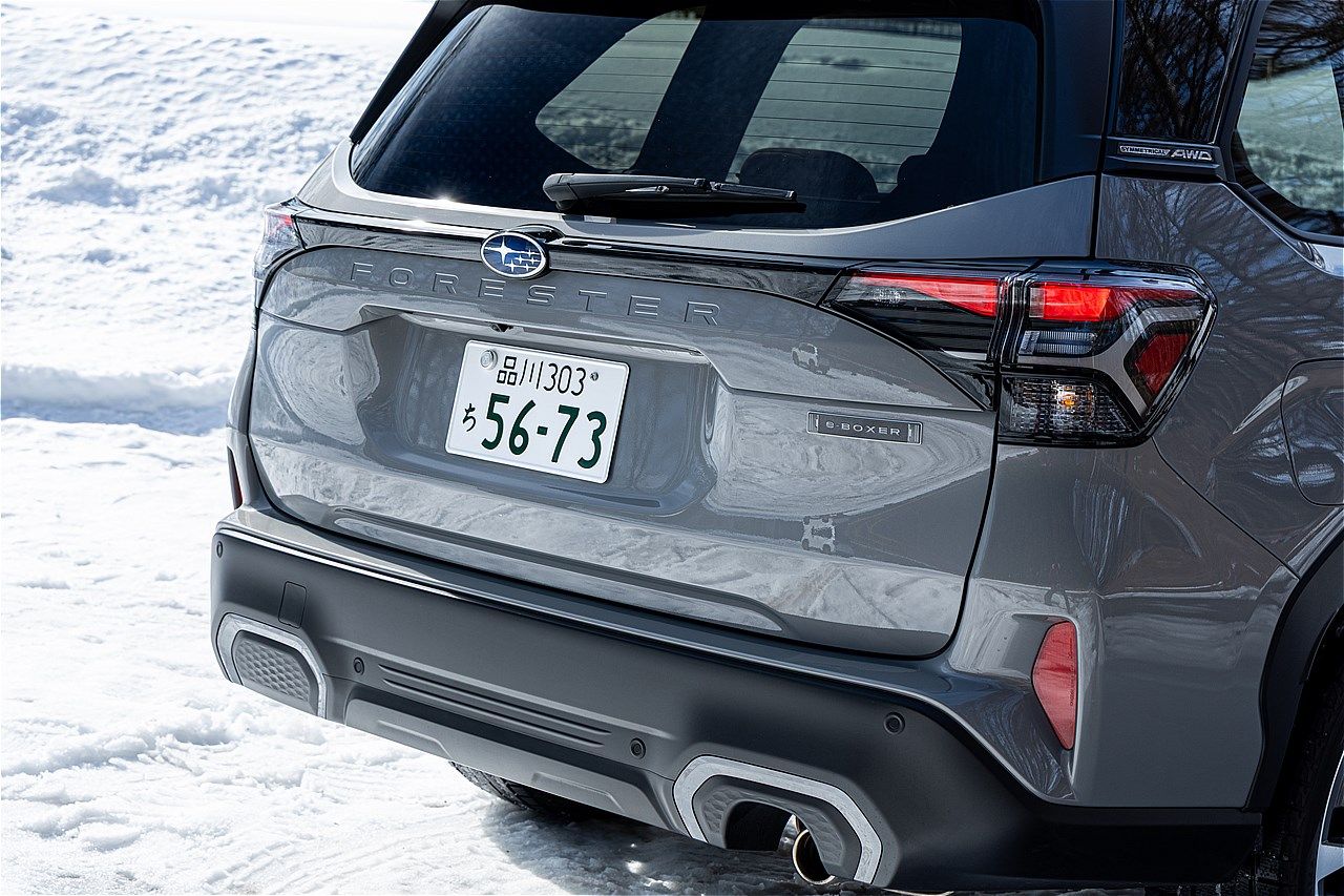 スバル「フォレスター」雪上試乗会の様子（写真：三木 宏章）