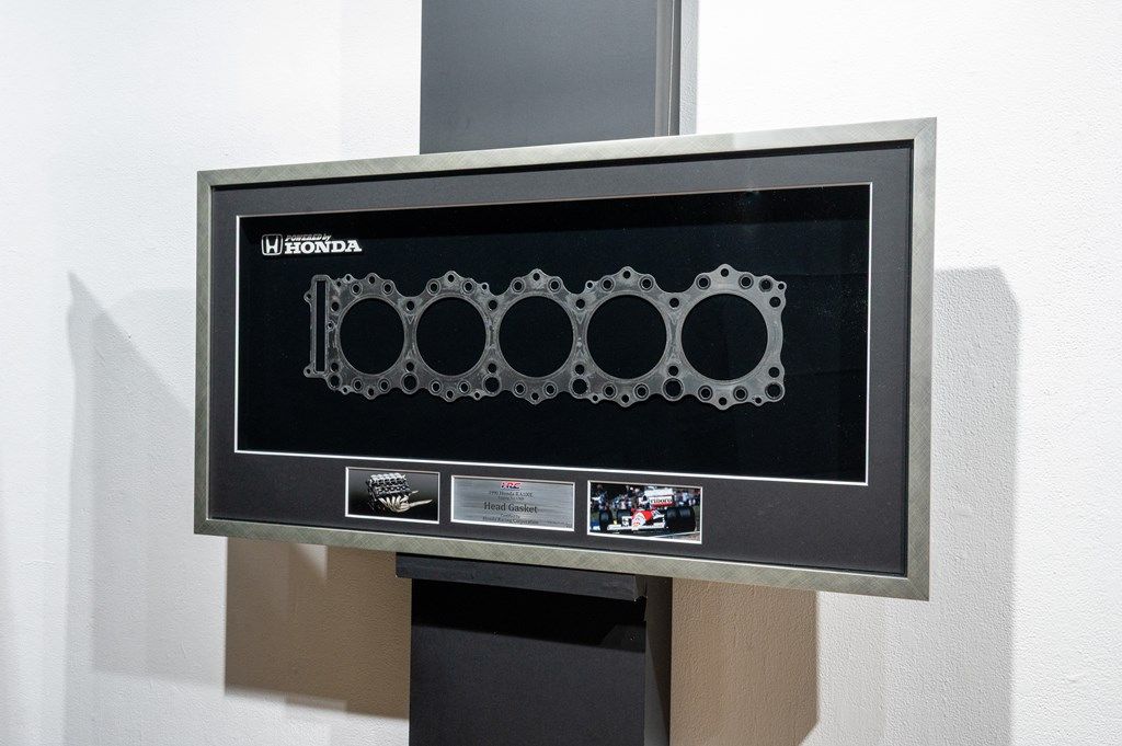 ホンダ・レーシング「メモラビリア」の新コレクション披露会（写真：ホンダ・レーシング）