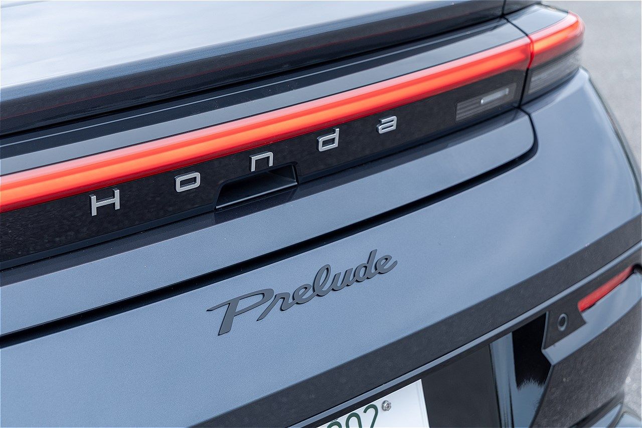 ホンダの新型「プレリュード」（写真：三木 宏章）