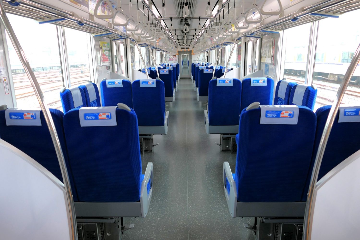 東武鉄道　50090型　車内　座席転換