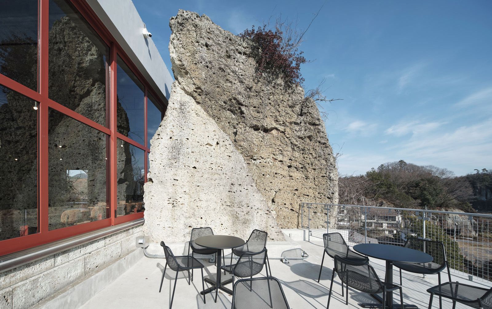 改修後のカフェ