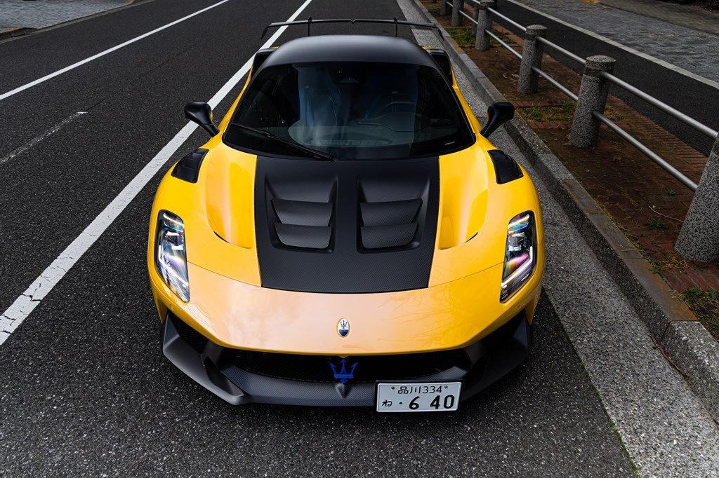 マセラティの最新モデル「GT2ストラダーレ」（写真：三木 宏章）