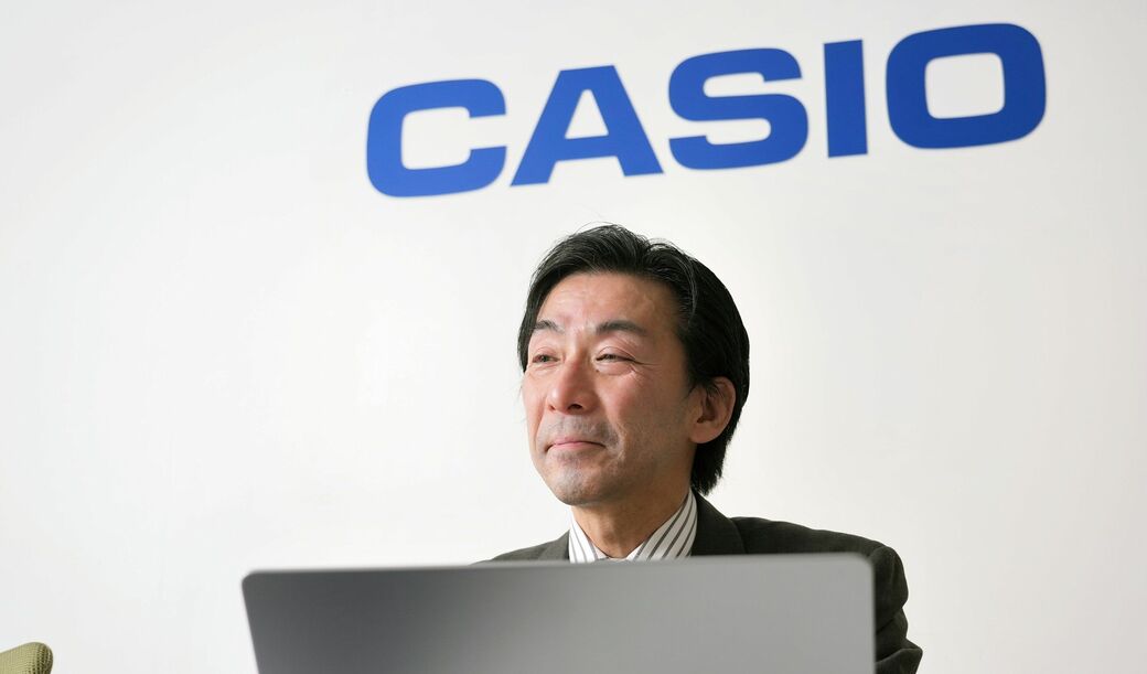 企画推進責任者としてG-SHOCK nanoを担当した小島一泰氏（撮影：梅谷秀司）