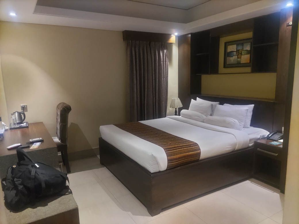 宿泊したホテル（筆者撮影）