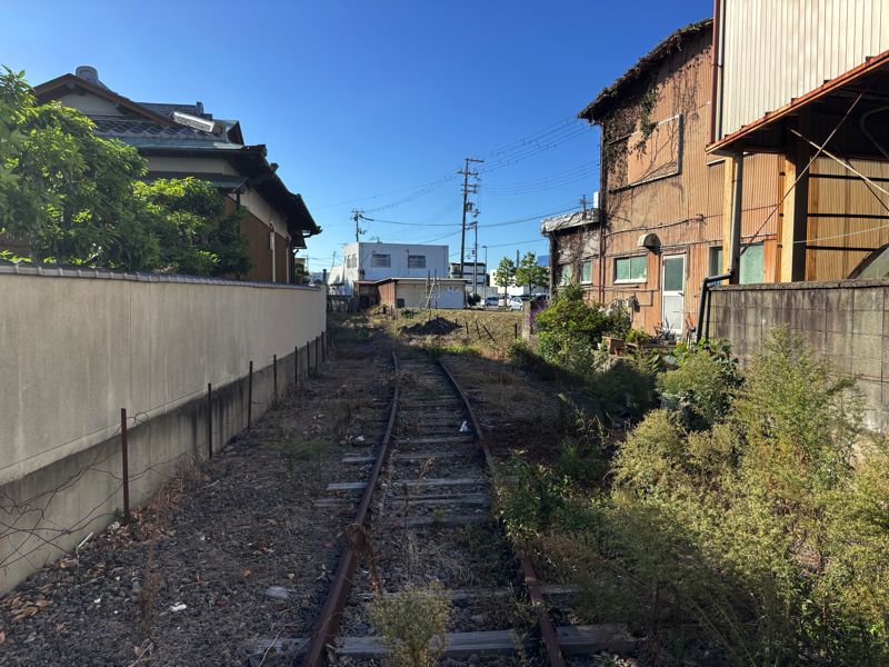 廃線（筆者撮影）