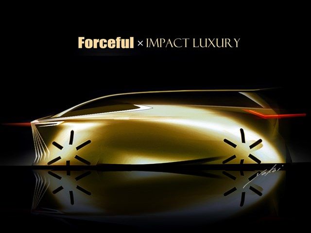 「Forceful×IMPACT LUXURY」というデザインキーワードをもとに、突進するような力強さ＆躍動感を生み出し、唯一無二の存在感と上質さを目指した新型アルファード/ヴェルファイアのデザインスケッチなど（写真：トヨタ自動車）