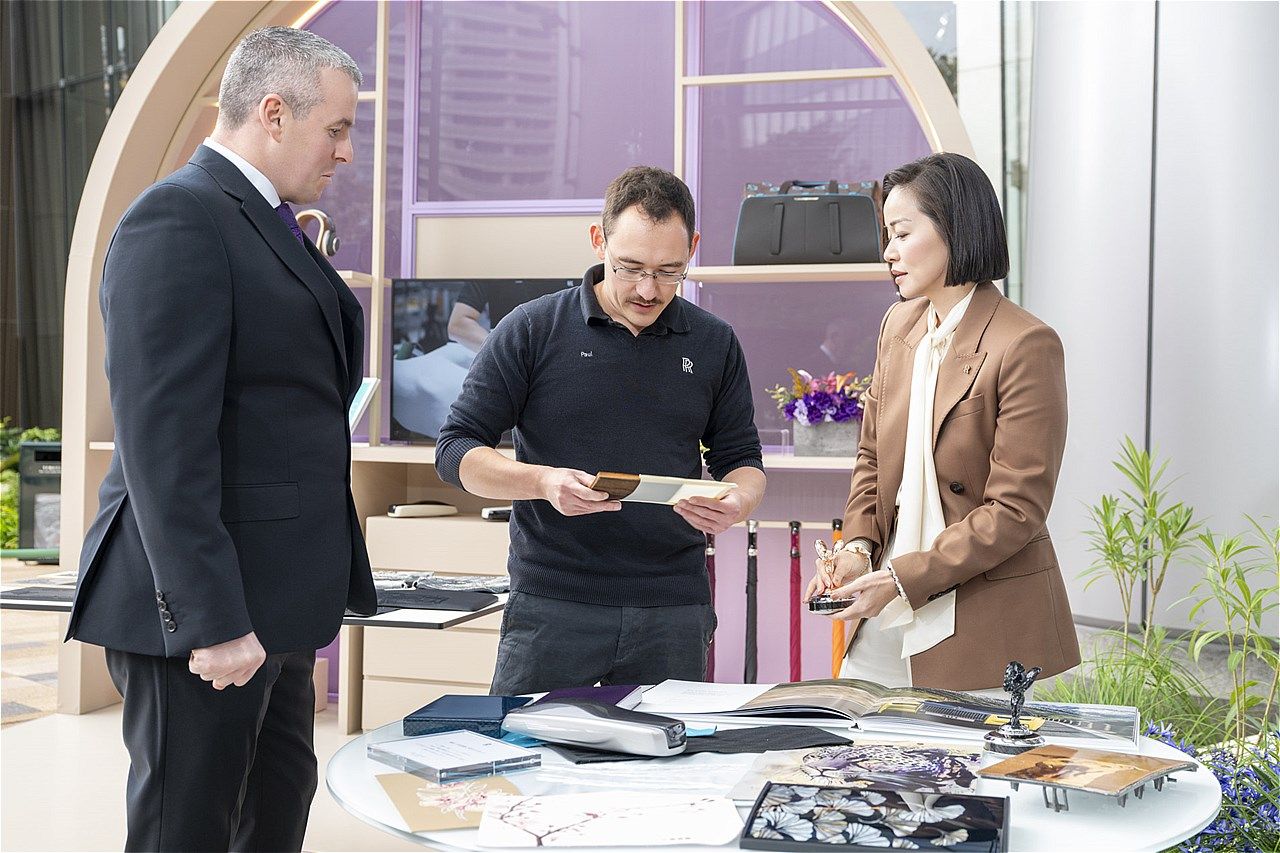 ファントム100周年イベント「BESPOKE EXPRESSIONS - ファントム100周年を祝して」の様子（写真：ロールス・ロイス・モーター・カーズ）