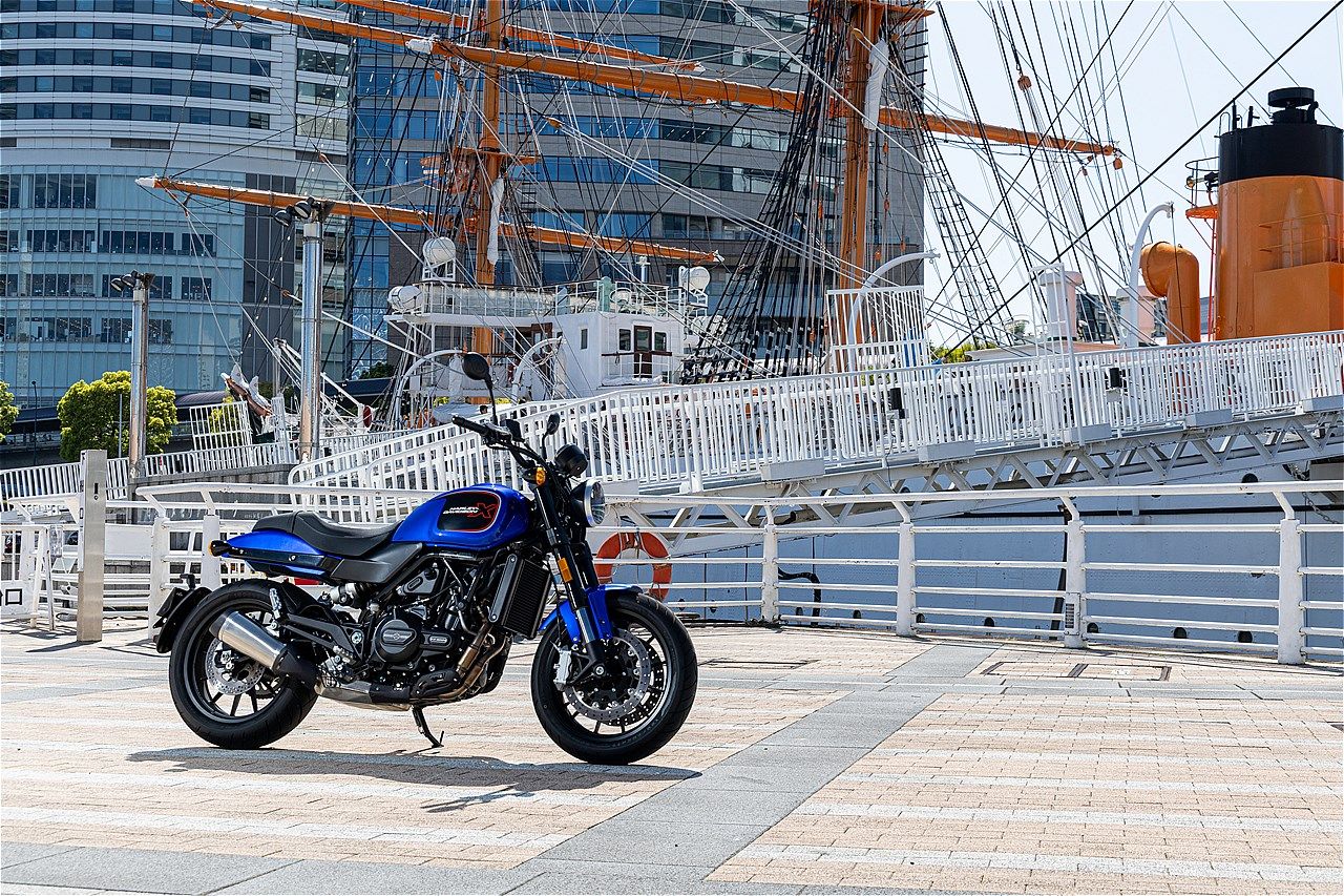 ハーレーダビッドソン「X500」（写真：三木 宏章）