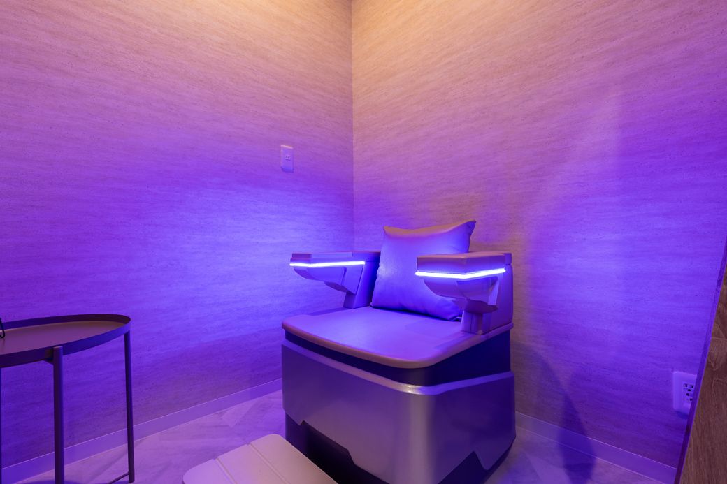 骨盤底筋マシン。座るだけで下半身が鍛えられるという（写真：フィットイージー提供）