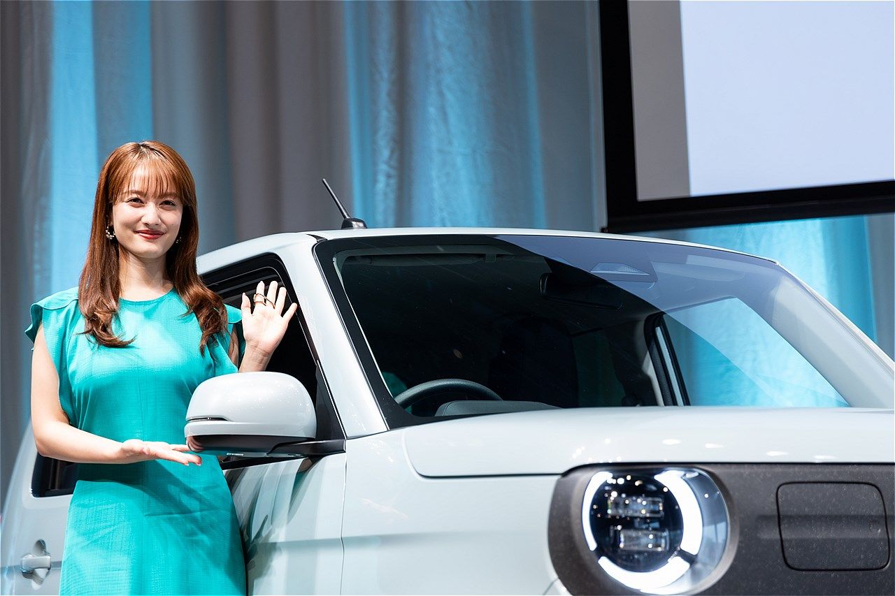 ホンダ「N-ONE e:」発表取材会およびイベントの様子（写真：三木 宏章）