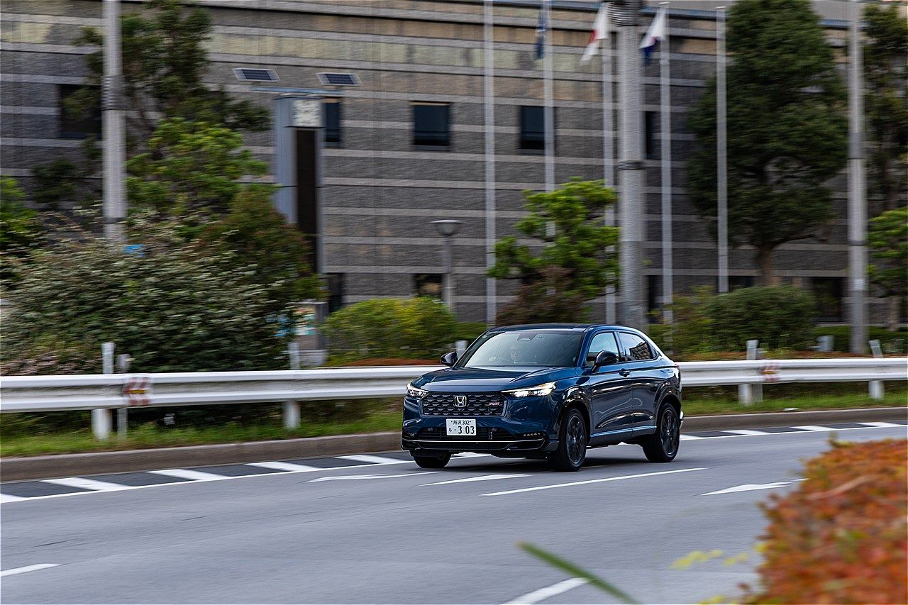 ホンダ「ヴェゼル e:HEV RS」（写真：三木 宏章）