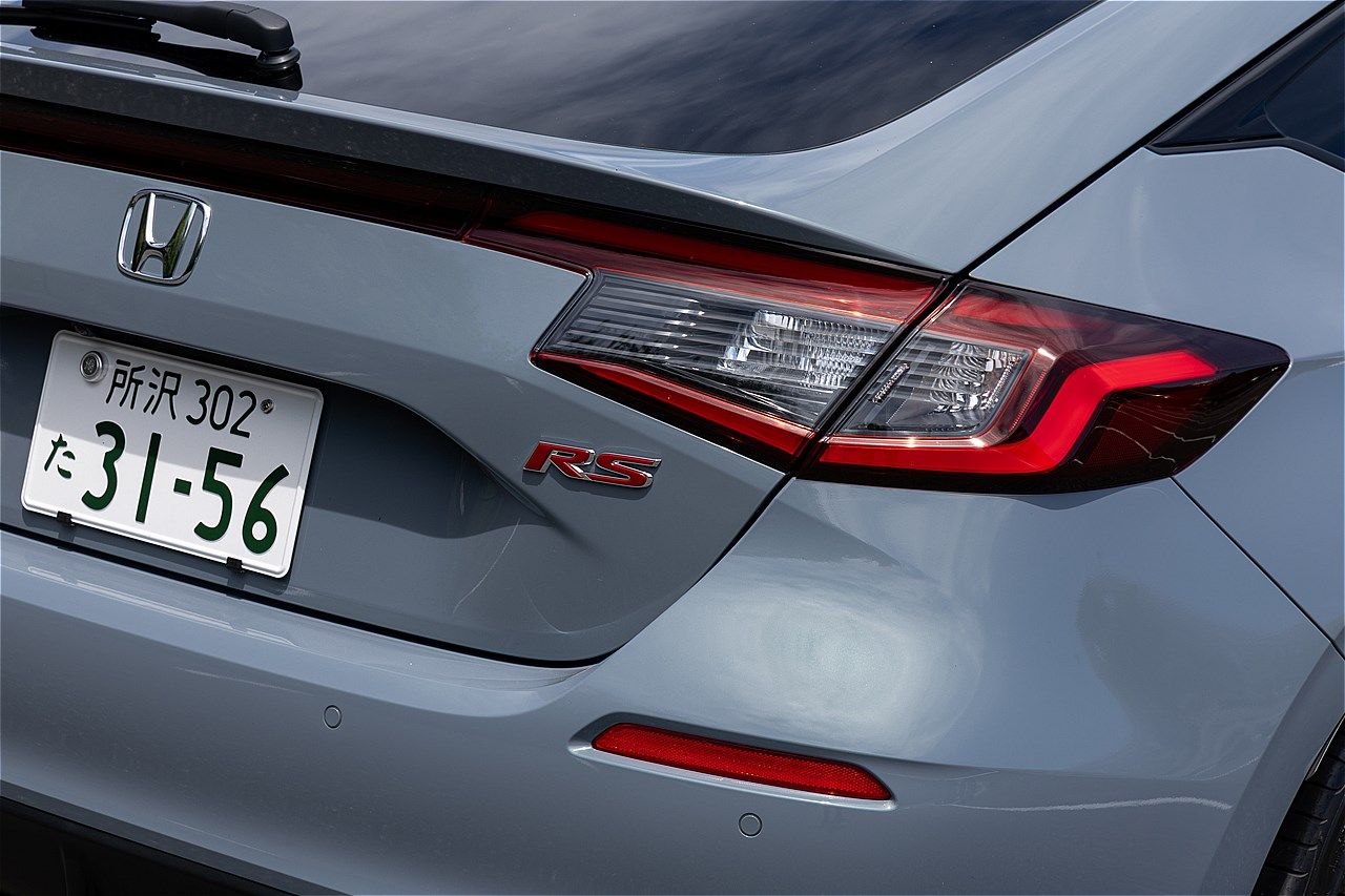 日本仕様のホンダ「シビックRS」（写真：筆者撮影）
