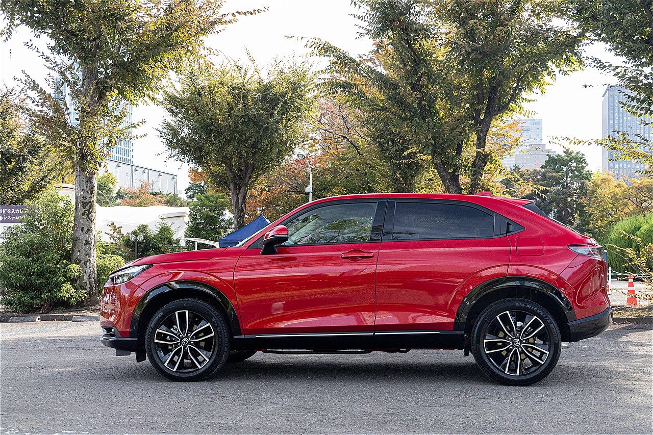 ホンダ「ヴェゼル e:HEV Z」（写真：三木 宏章）