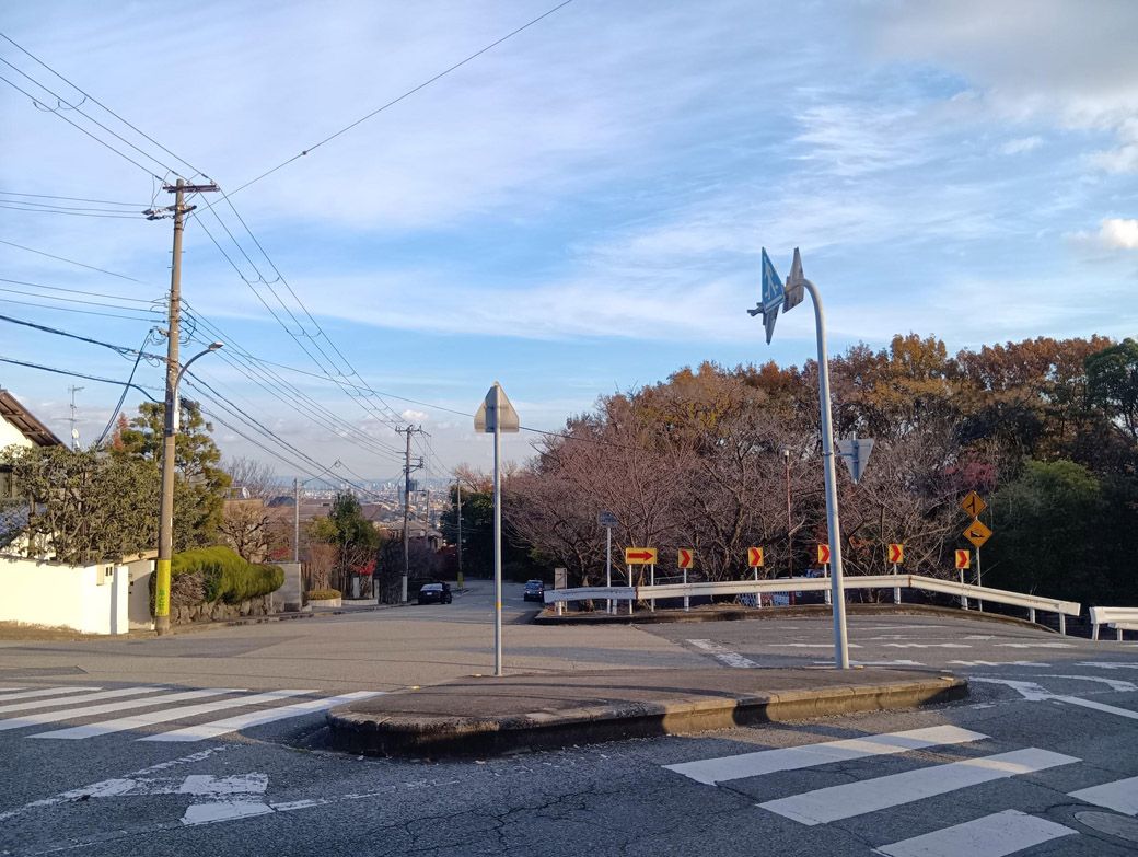 六麓荘町（筆者撮影）