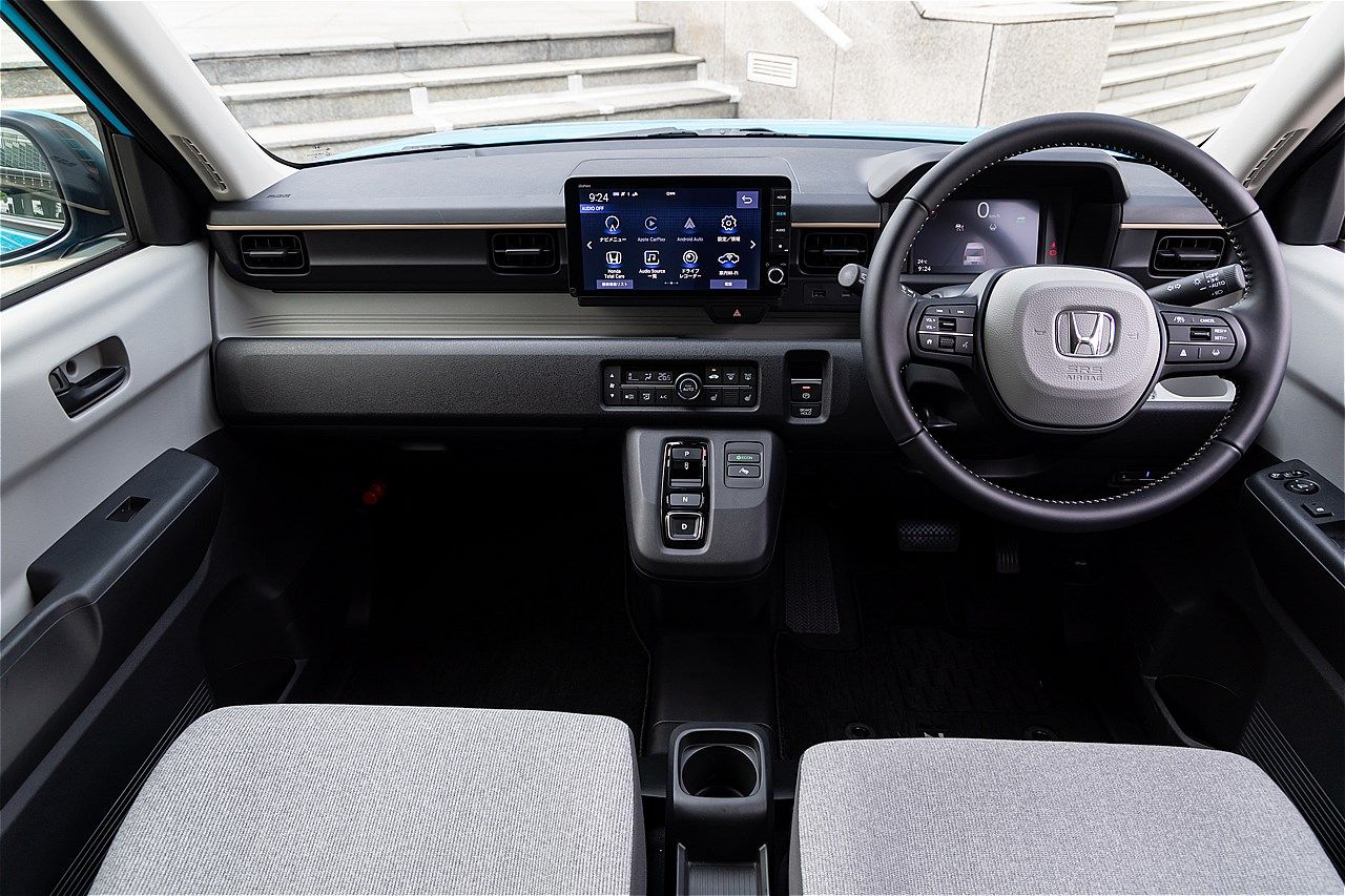 ホンダの軽乗用車クラスBEV「N-ONE e:」（写真：三木 宏章）