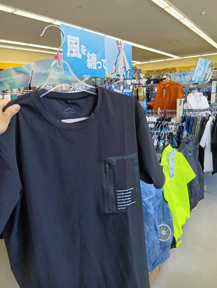  ブラックのLサイズを購入（著者撮影）
