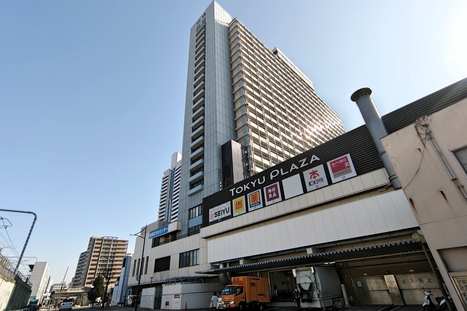 現在は東急プラザが営業中（編集部撮影）