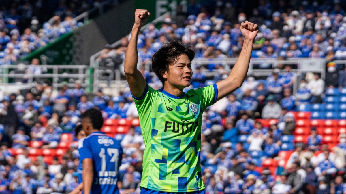 U20日本代表に選ばれた石井久継はチーム期待の若手（©SHONAN BELLMARE）