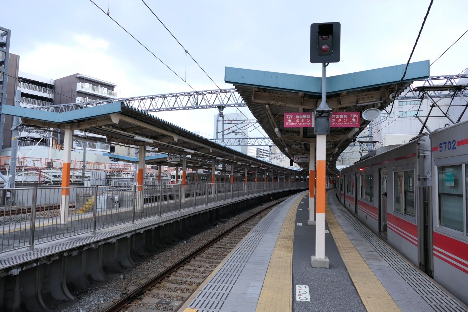 山陽姫路駅のホーム