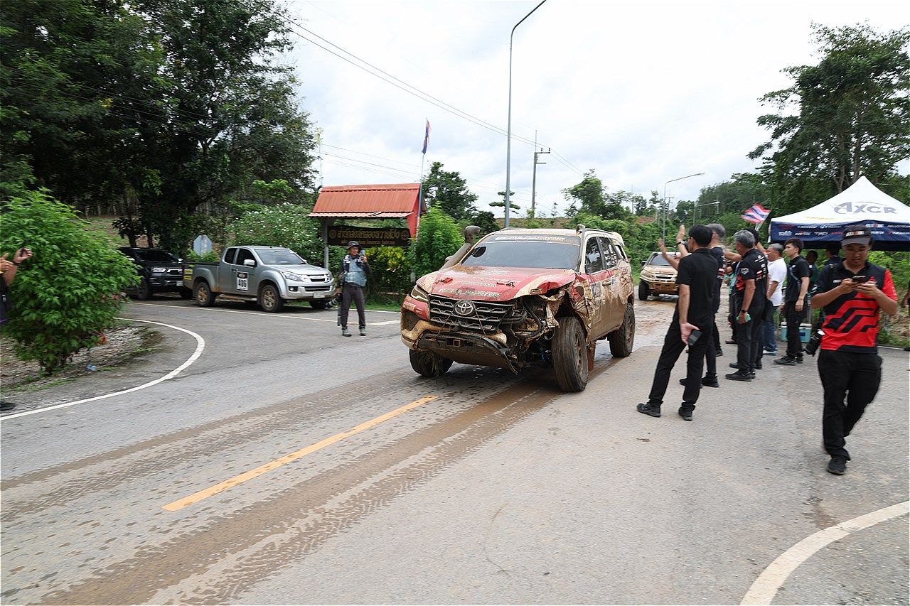 アジアンクロスカントリーラリー2025とチーム三菱ラリーアートの様子（写真：三木 宏章）