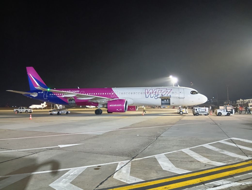 ウィズエアー（筆者撮影）